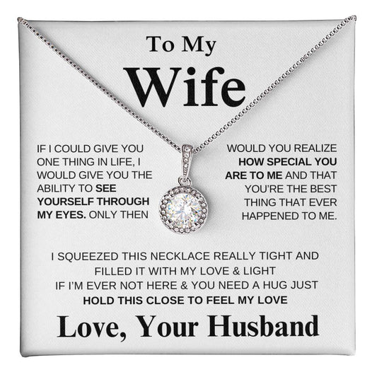To My Wife | Feel My Love | Eternal Hope Necklace