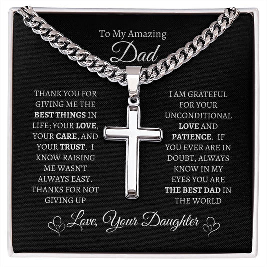 My Amazing Dad | Love Your Daughter | Artisan Cross