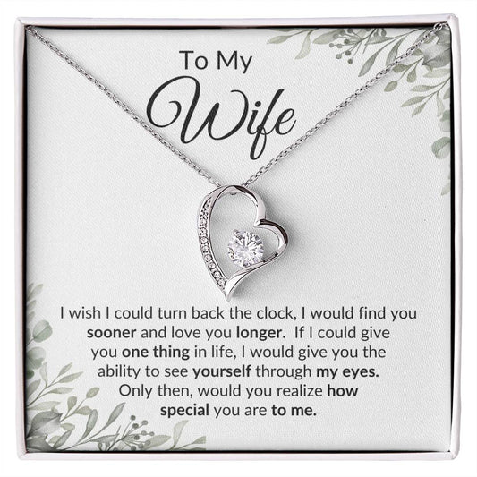 To My Wife | You Are Special To Me | Forever Love Necklace