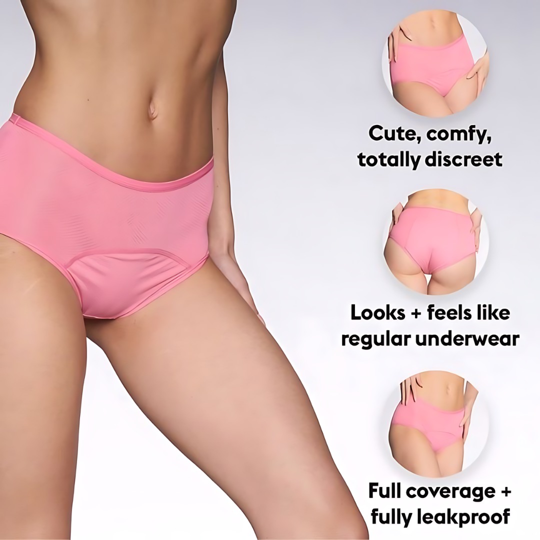 WhisperDry™ Comfy & Discreet Leakproof Underwear