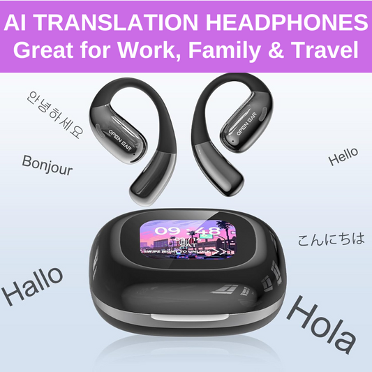 GlobalTalk™ Multi-Language Translator Earbuds